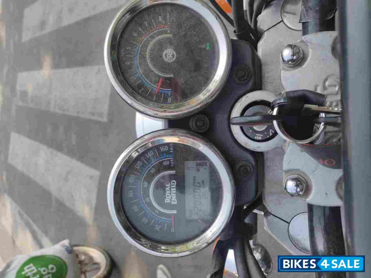 Marine Blue Royal Enfield Thunderbird 500