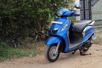 Dapper Blue (matt) Yamaha Fascino