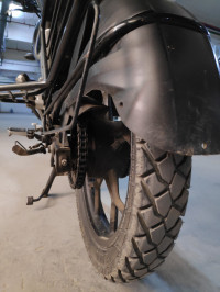 Black Bajaj Discover 125 ST