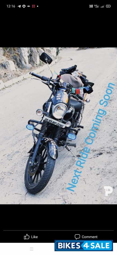 Black Bajaj Avenger Street 180