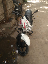 White And Red TVS Sport
