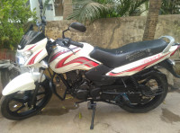 White And Red TVS Sport