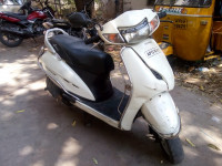 White Honda Activa