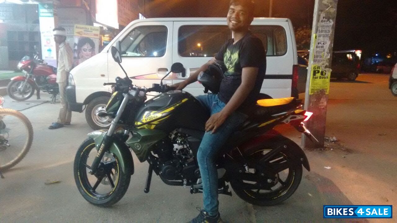 Army Green Yamaha FZ-S FI V2