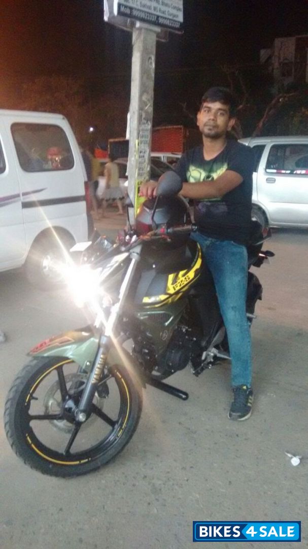 Army Green Yamaha FZ-S FI V2