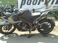 Black Bajaj Pulsar RS 200 ABS