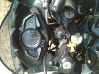 Black Bajaj Pulsar RS 200 ABS