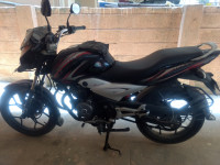Black With Red Bajaj Discover 125 ST