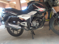 Black With Red Bajaj Discover 125 ST