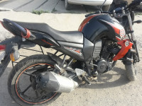 Black-orange Yamaha FZ