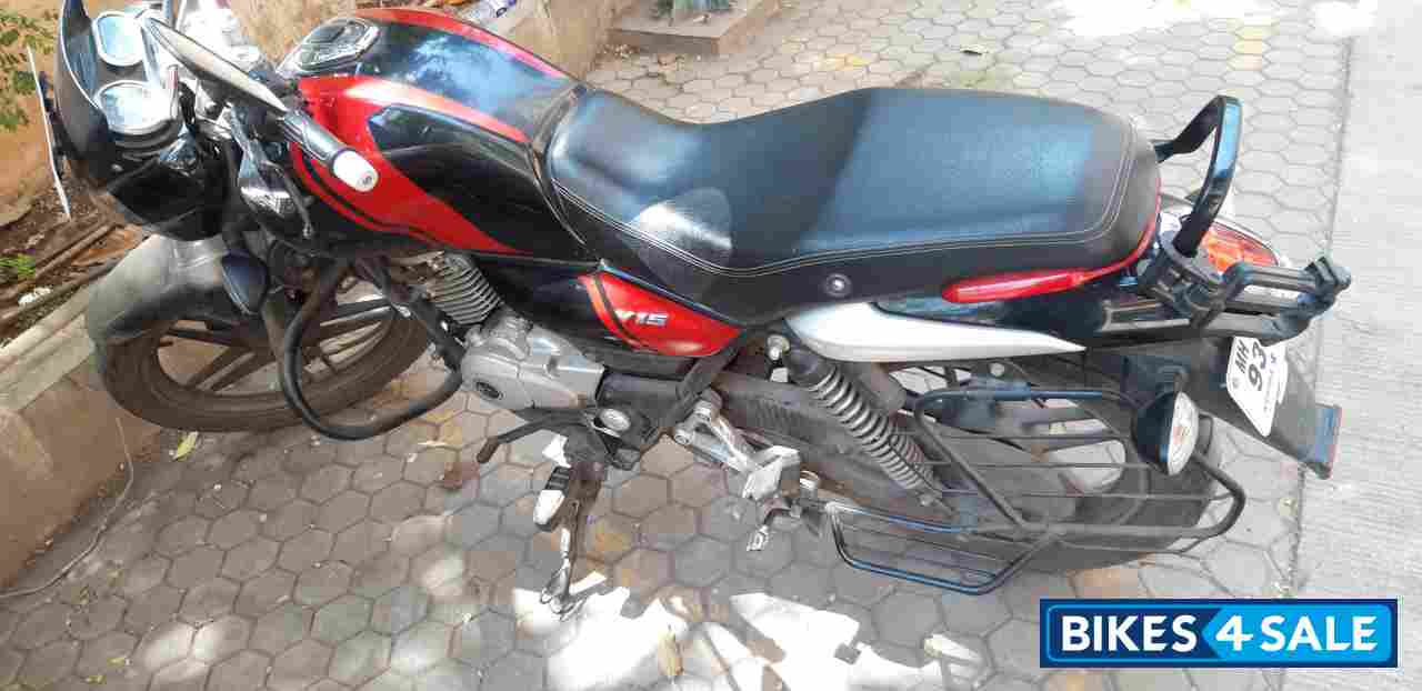 Red And Black Bajaj V15