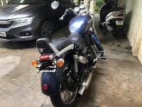 Blue Royal Enfield Thunderbird 500