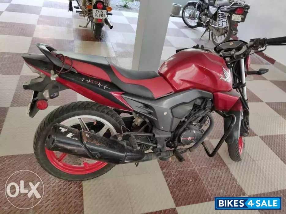 Red Honda CB Trigger