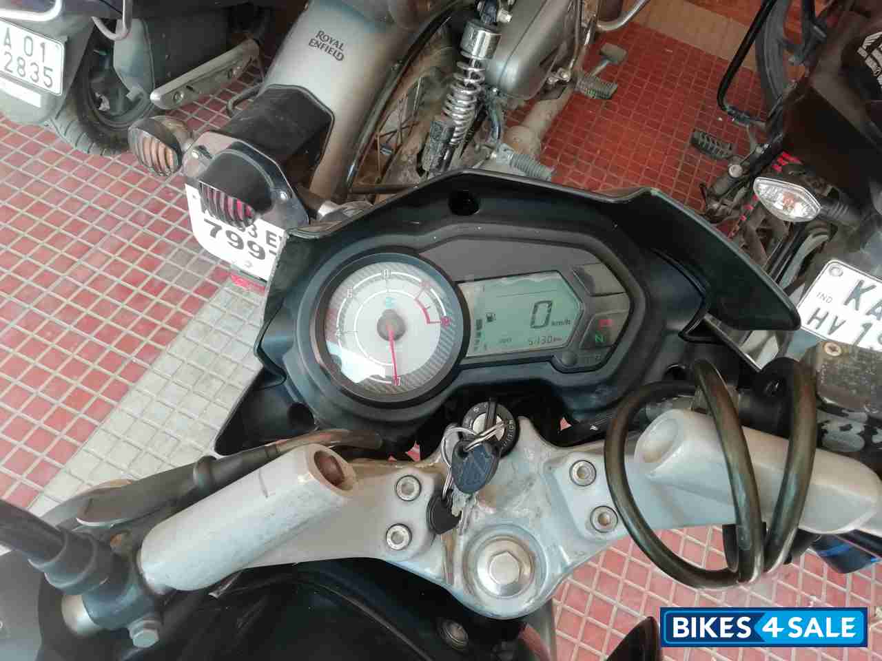 Black Bajaj Pulsar 135LS