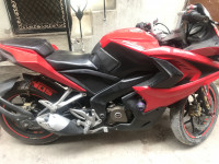 Red Bajaj Pulsar RS 200 ABS