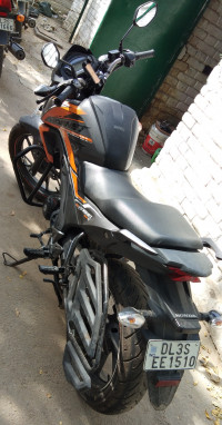 Black And Orange Honda CB Hornet 160R
