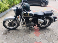 Silver Royal Enfield Classic 350