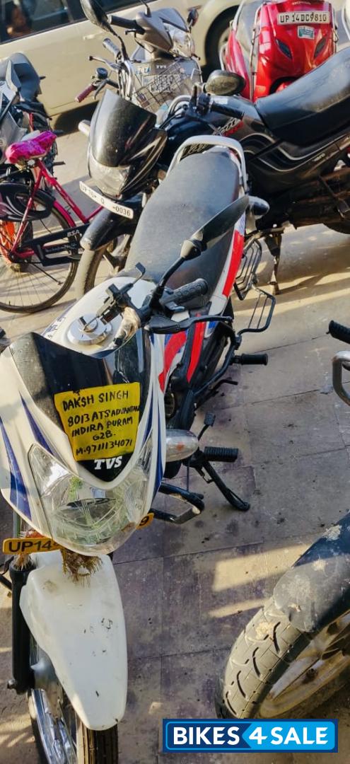 White TVS Sport