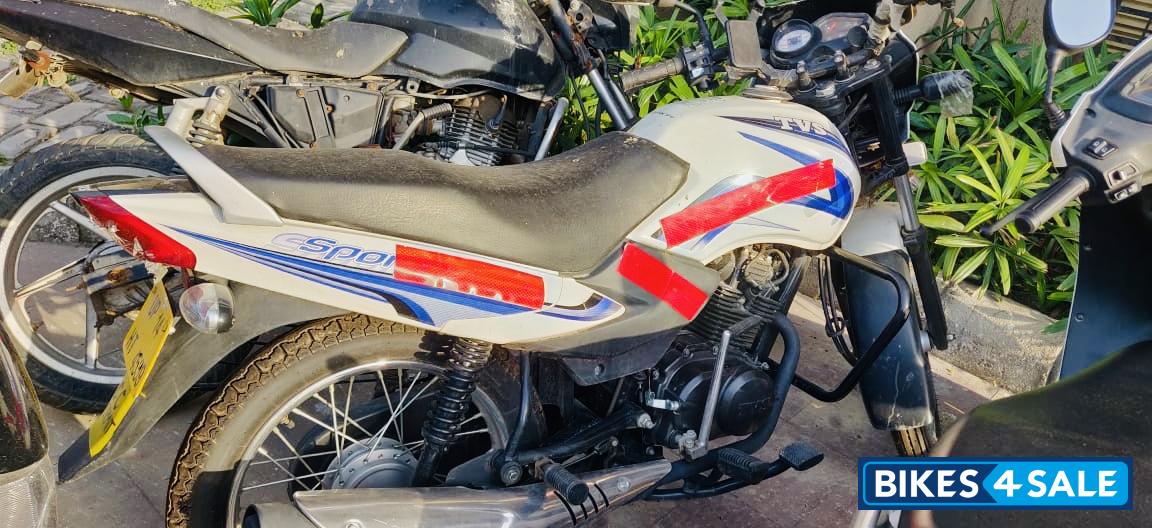 White TVS Sport