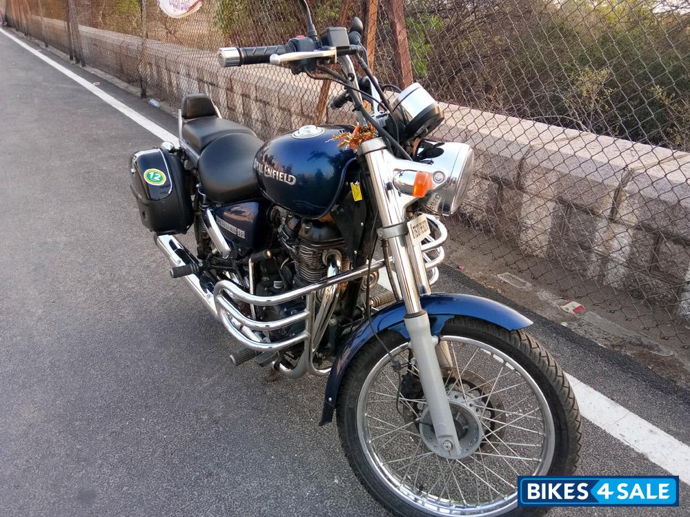 Marine Blue Royal Enfield Thunderbird 350