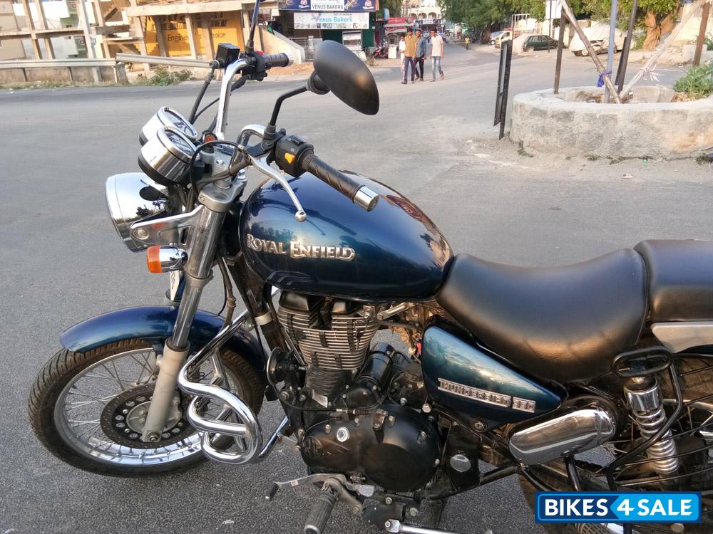 Marine Blue Royal Enfield Thunderbird 350