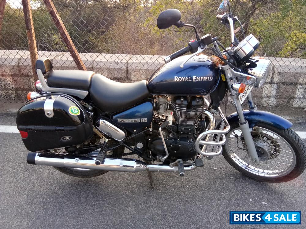 Marine Blue Royal Enfield Thunderbird 350