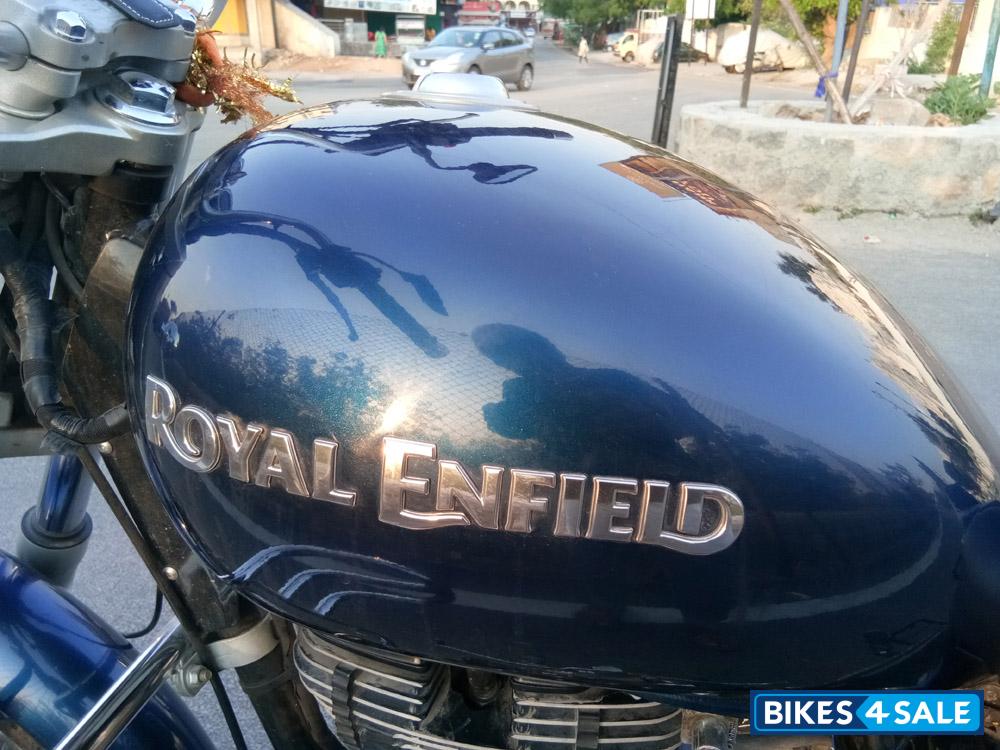 Marine Blue Royal Enfield Thunderbird 350