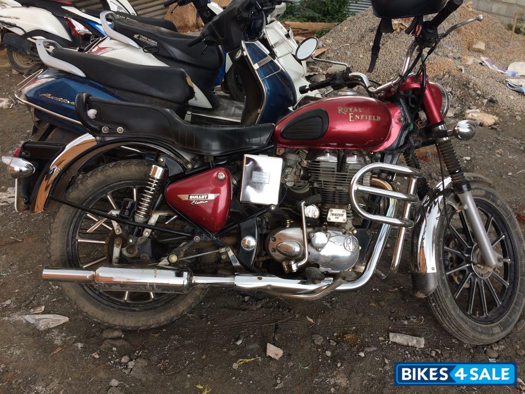 Red Royal Enfield Bullet Electra Red Royal Enfield Bullet Electra