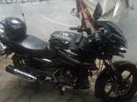 Black With Silver Bajaj Pulsar 150 DTSi