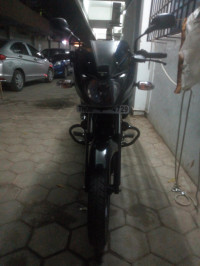 Black With Silver Bajaj Pulsar 150 DTSi