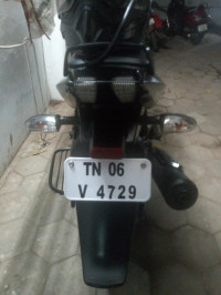 Black With Silver Bajaj Pulsar 150 DTSi
