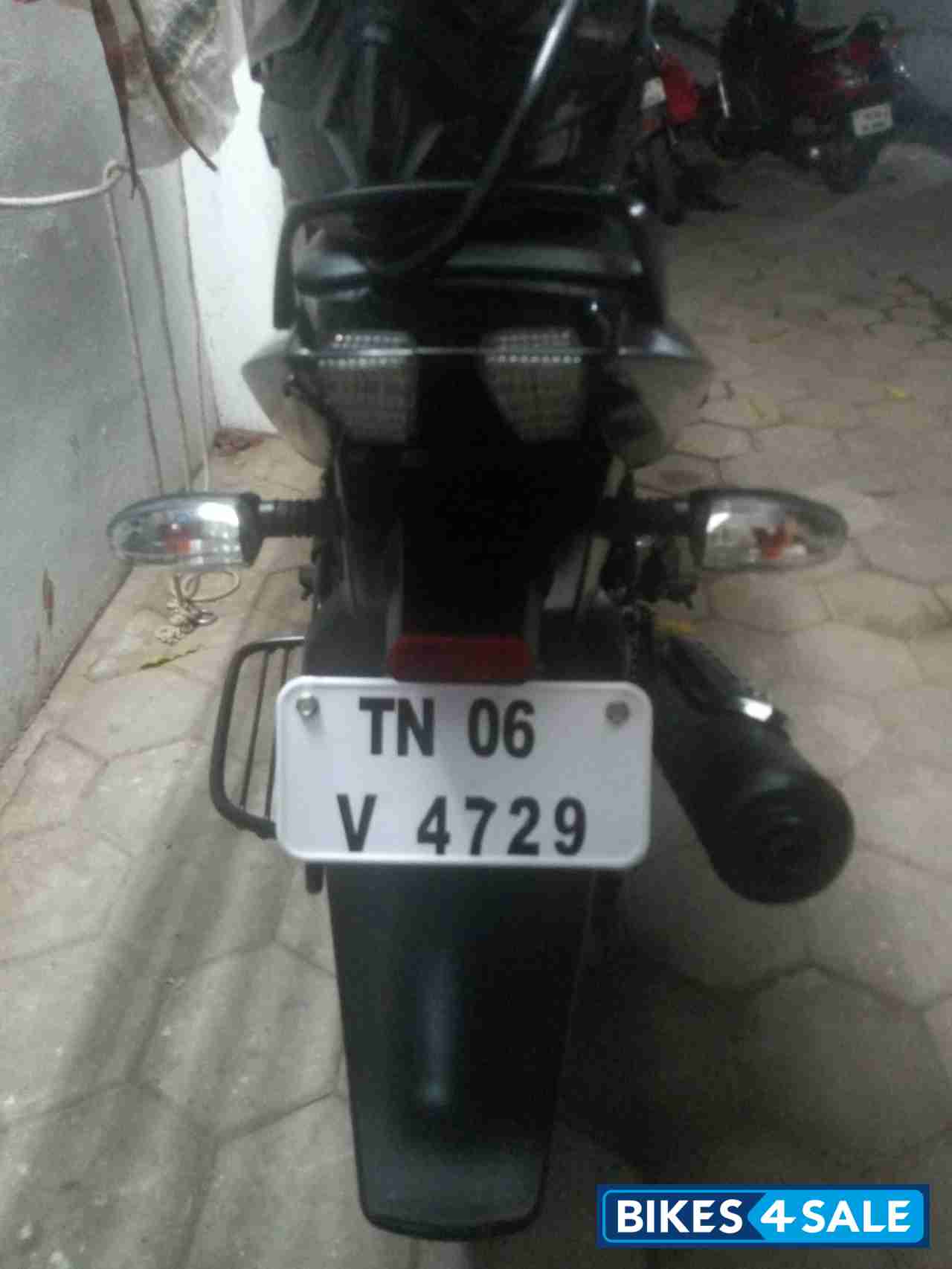 Black With Silver Bajaj Pulsar 150 DTSi