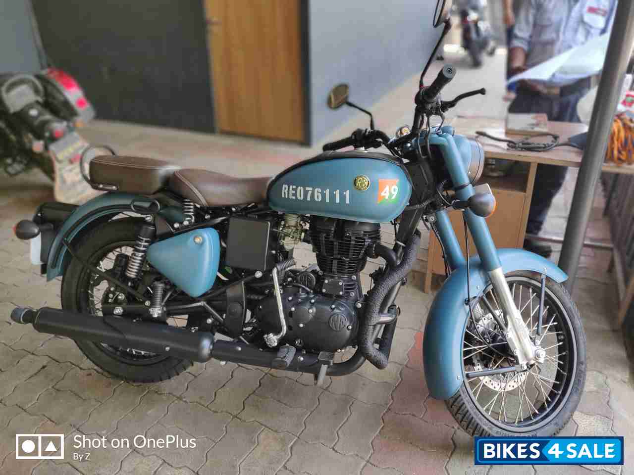 Used 2019 model Royal Enfield Classic Signals Airborne Blue for sale in ...