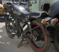 D Blue Royal Enfield Thunderbird 350