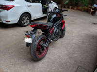 Black/red Kawasaki ER-6n