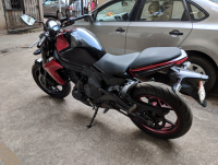 Black/red Kawasaki ER-6n