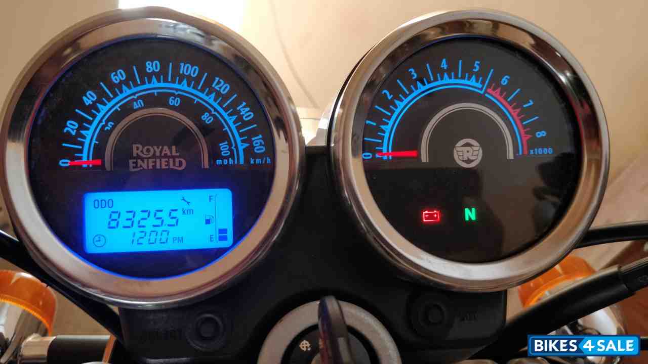 Flicker Black Royal Enfield Thunderbird 350