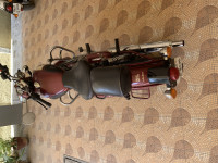 Maroon Royal Enfield Classic 350