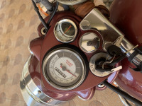 Maroon Royal Enfield Classic 350