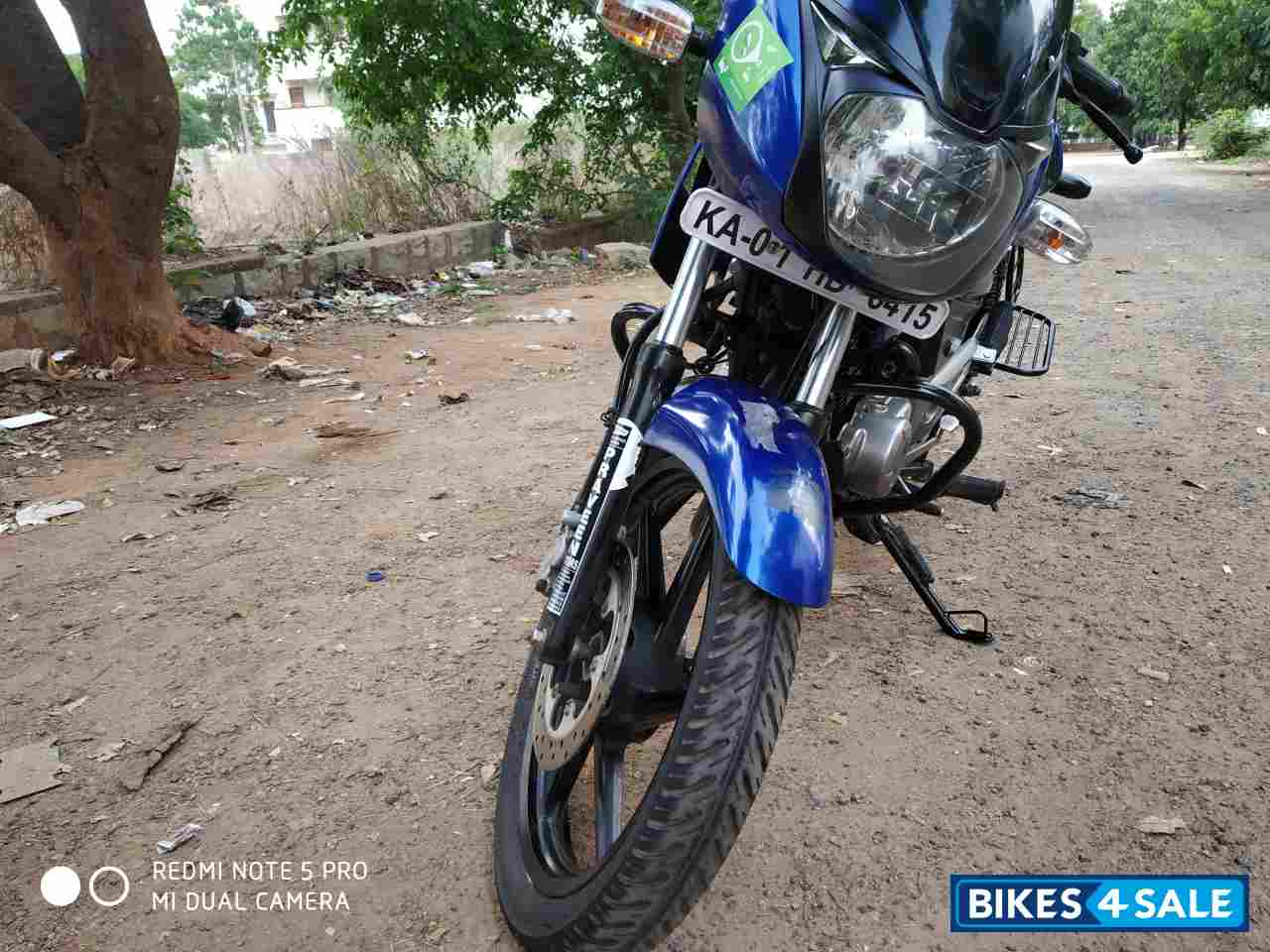 Blue Bajaj Pulsar 150 DTSi