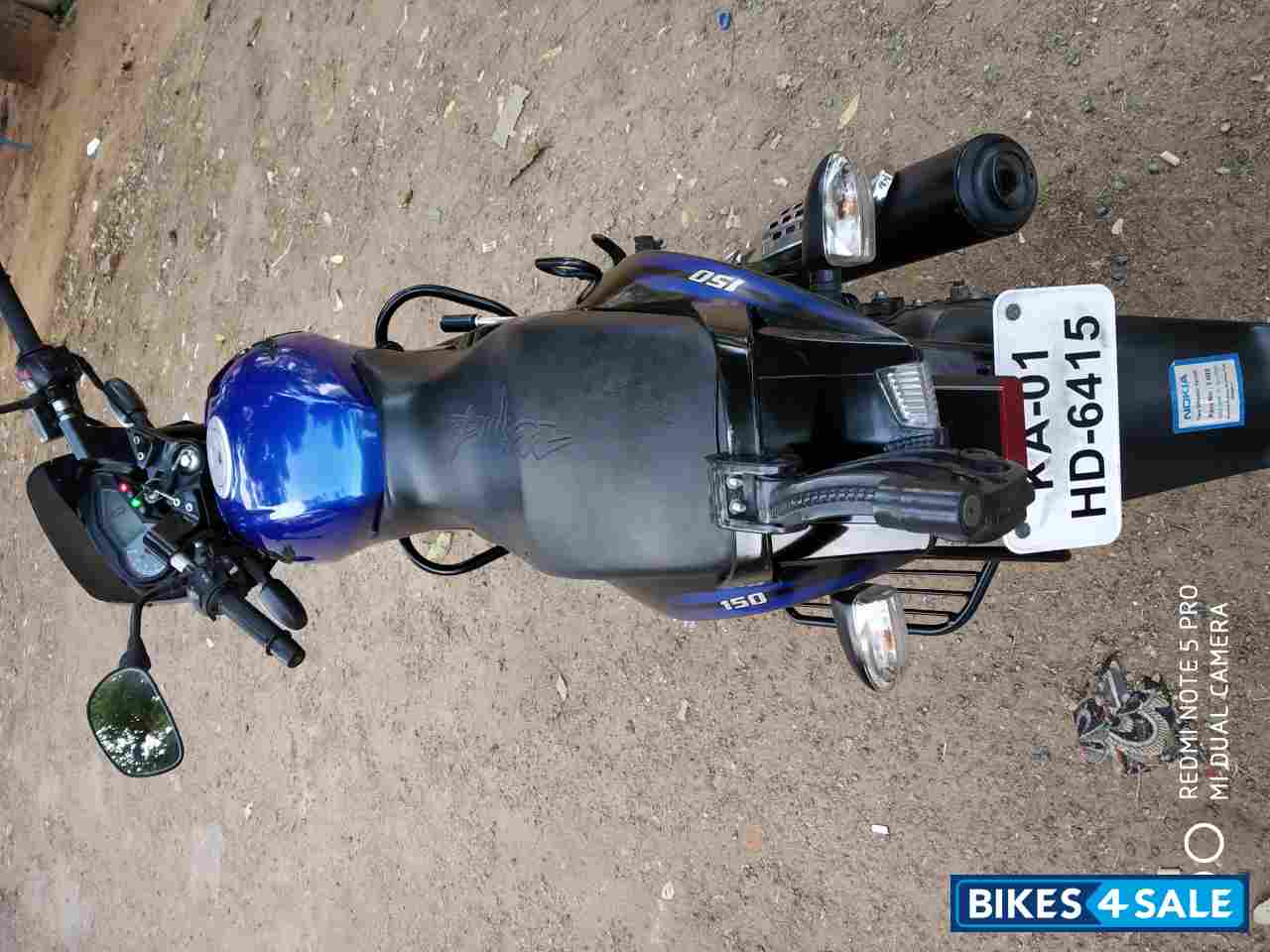 Blue Bajaj Pulsar 150 DTSi