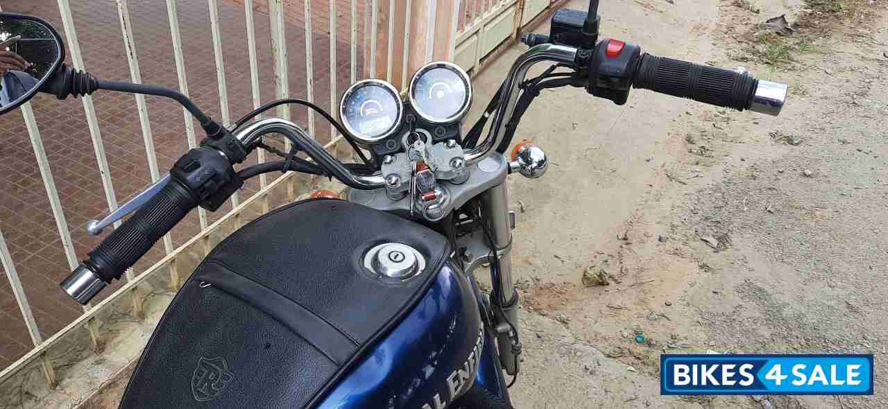 Navy Blue Royal Enfield Thunderbird Navy Blue Royal Enfield Thunderbird