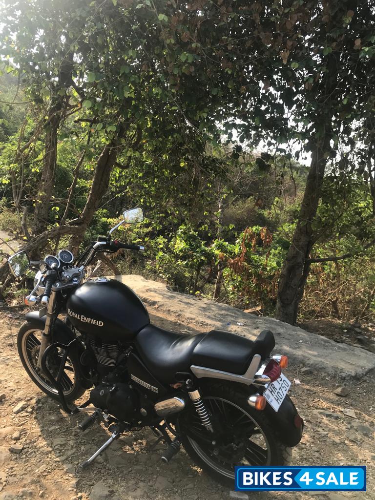 Matt Black Royal Enfield Thunderbird 500