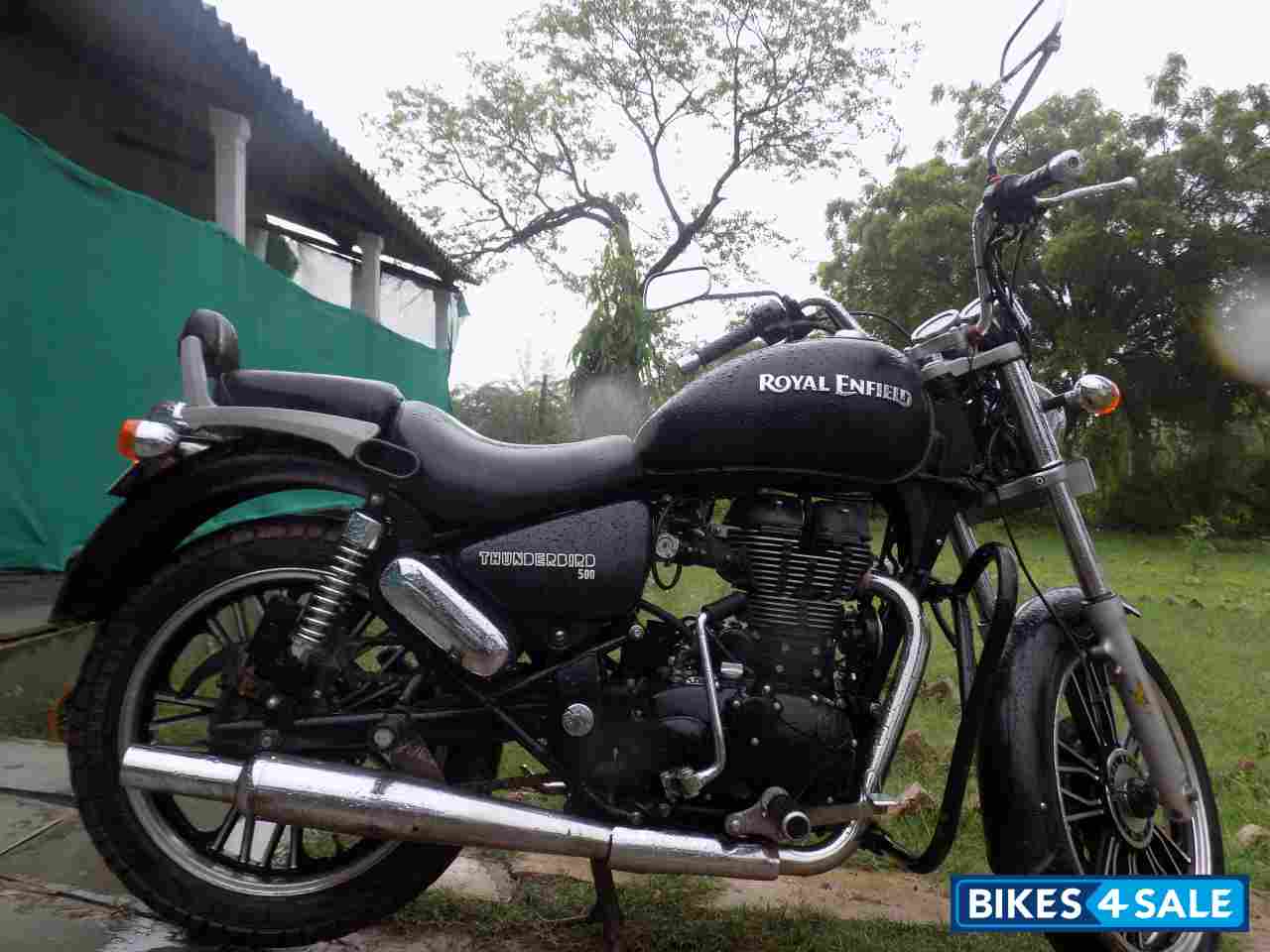 Matt Black Royal Enfield Thunderbird 500
