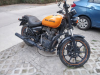 Orange Royal Enfield Thunderbird X 500