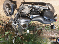 Black Bajaj Avenger Cruise 220