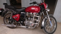 Red Royal Enfield Bullet 350 ES