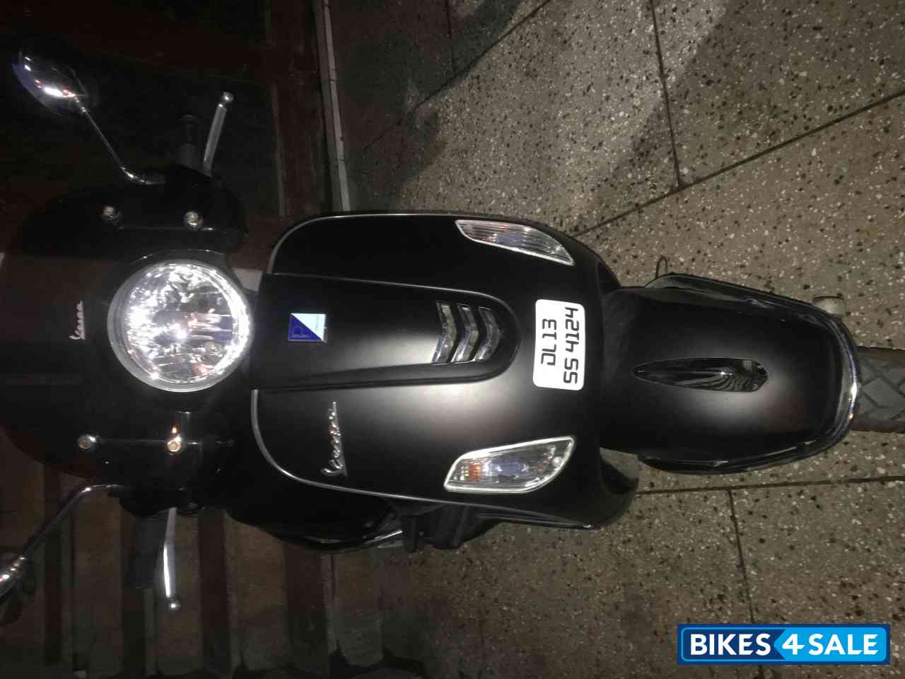 Matt Black Vespa VXL 150