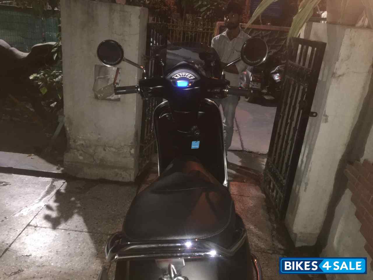 Matt Black Vespa VXL 150