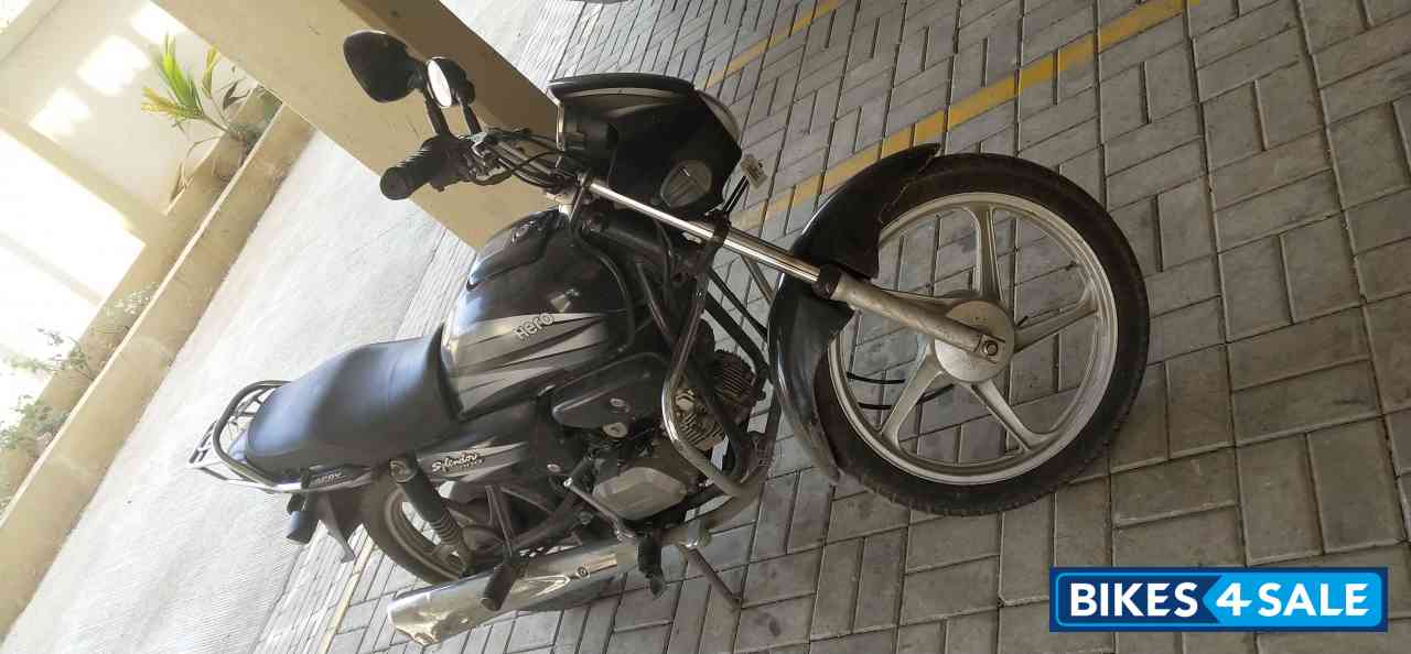 Black And Grey Hero Splendor Pro